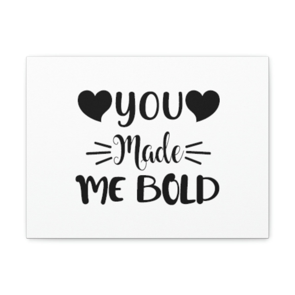 Scripture Walls You Made Me Bold Psalms 138:3 Hearts Christian Wall Art Bible Verse Print Ready to Hang Unframed-Express Your Love Gifts