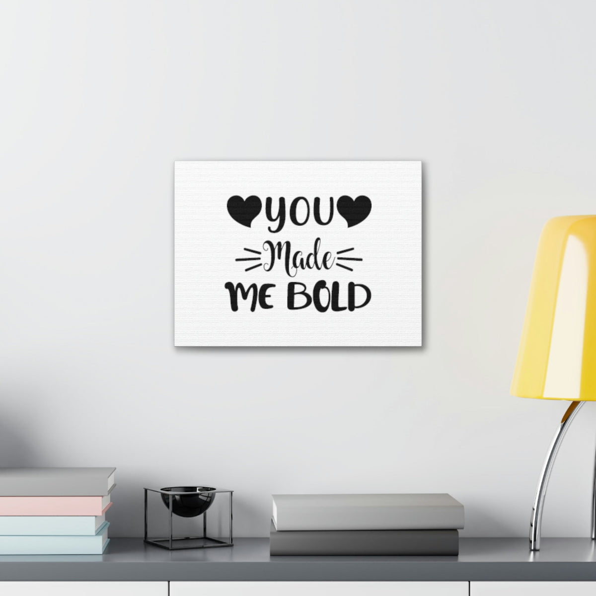 Scripture Walls You Made Me Bold Psalms 138:3 Hearts Christian Wall Art Bible Verse Print Ready to Hang Unframed-Express Your Love Gifts