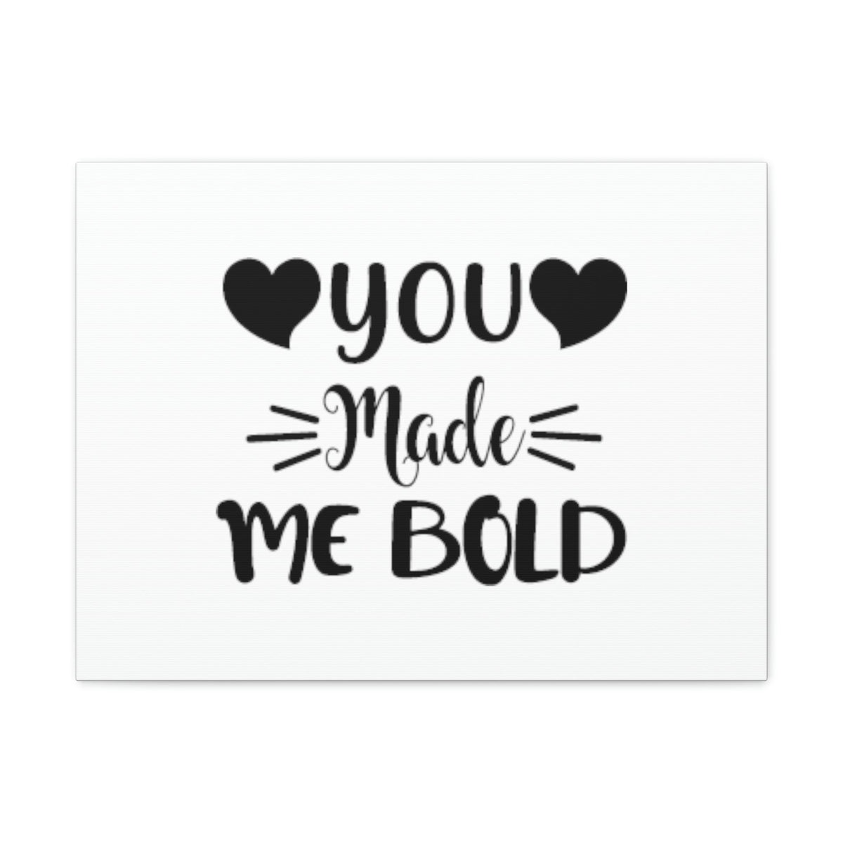 Scripture Walls You Made Me Bold Psalms 138:3 Hearts Christian Wall Art Bible Verse Print Ready to Hang Unframed-Express Your Love Gifts