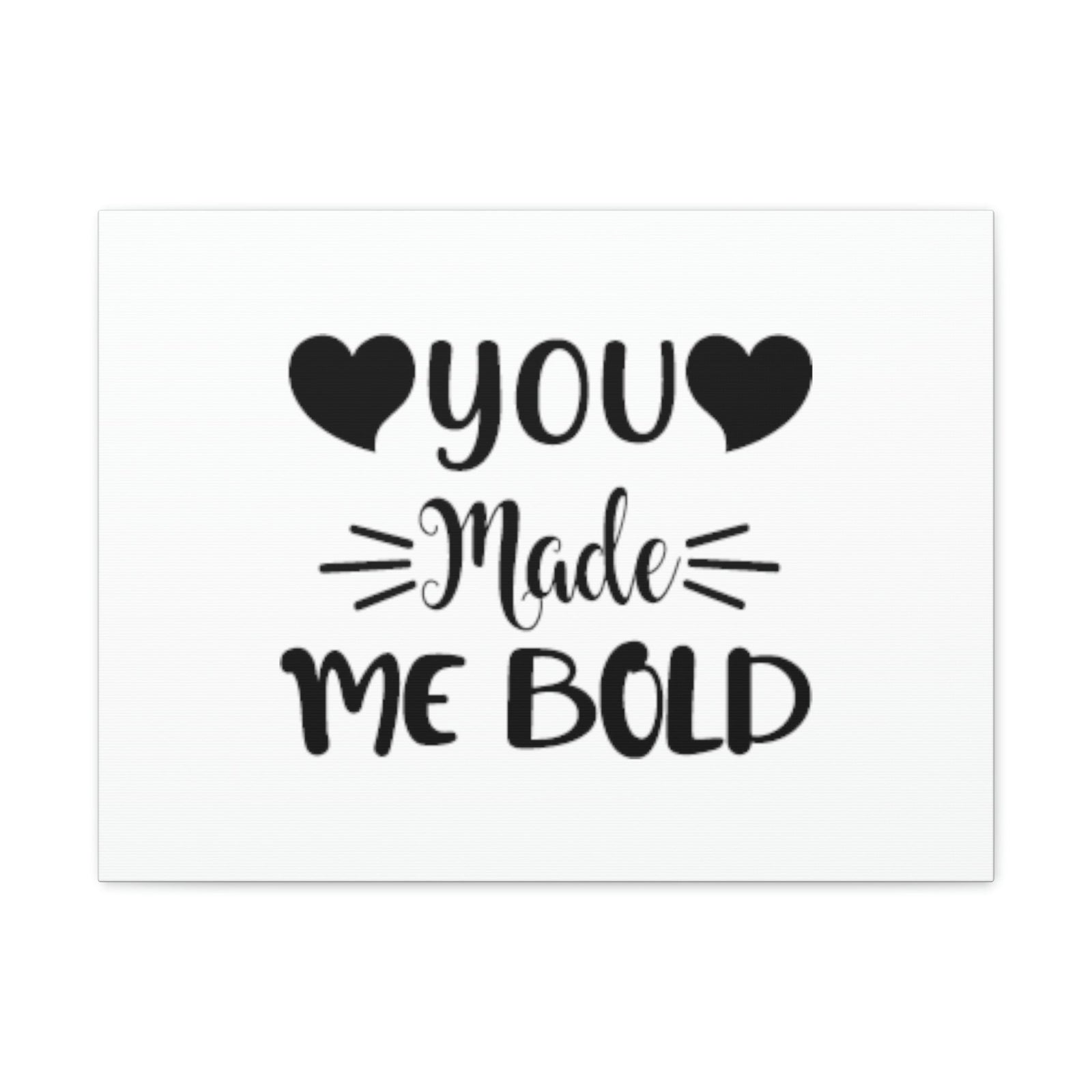 Scripture Walls You Made Me Bold Psalms 138:3 Hearts Christian Wall Art Bible Verse Print Ready to Hang Unframed-Express Your Love Gifts