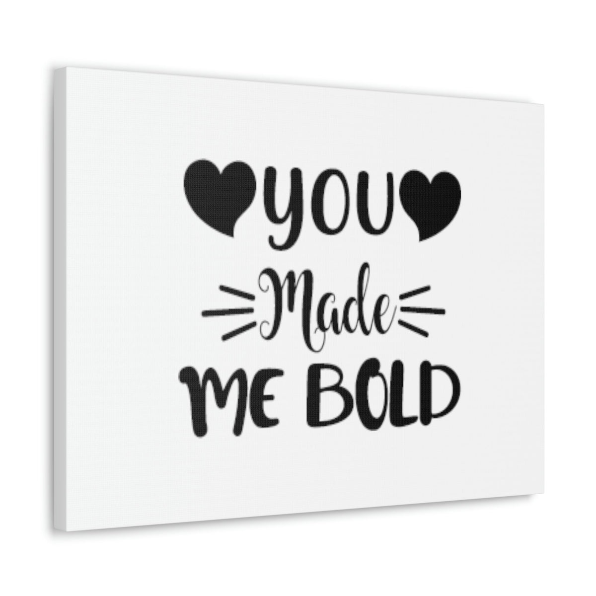 Scripture Walls You Made Me Bold Psalms 138:3 Hearts Christian Wall Art Bible Verse Print Ready to Hang Unframed-Express Your Love Gifts