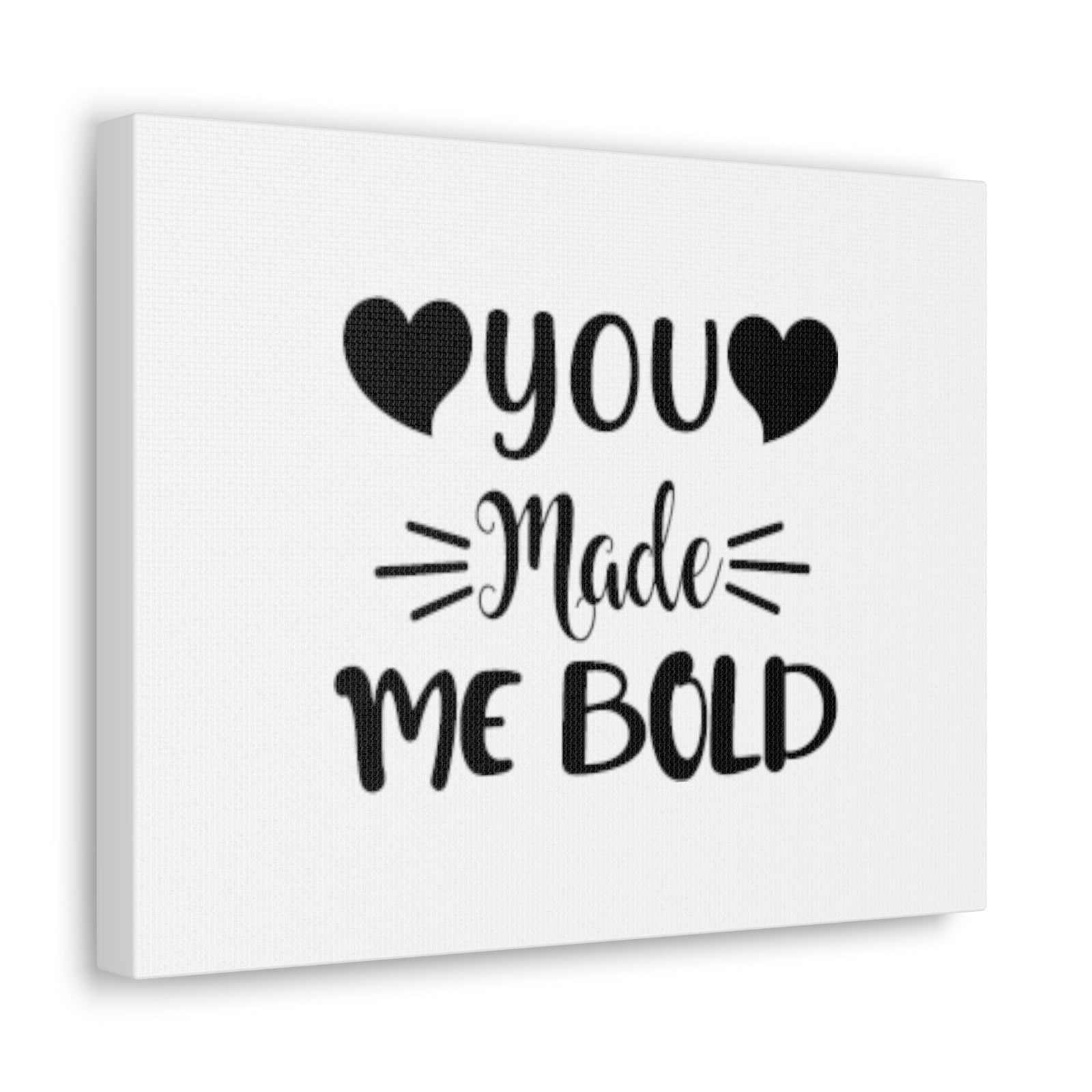 Scripture Walls You Made Me Bold Psalms 138:3 Hearts Christian Wall Art Bible Verse Print Ready to Hang Unframed-Express Your Love Gifts