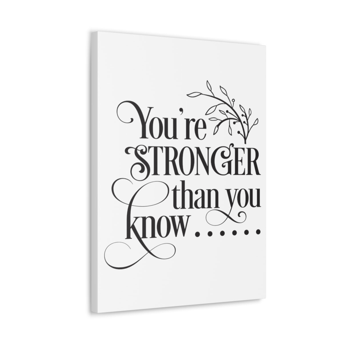 Scripture Walls You're Stronger Than Isaiah 40:31 Christian Wall Art Print Ready to Hang Unframed-Express Your Love Gifts