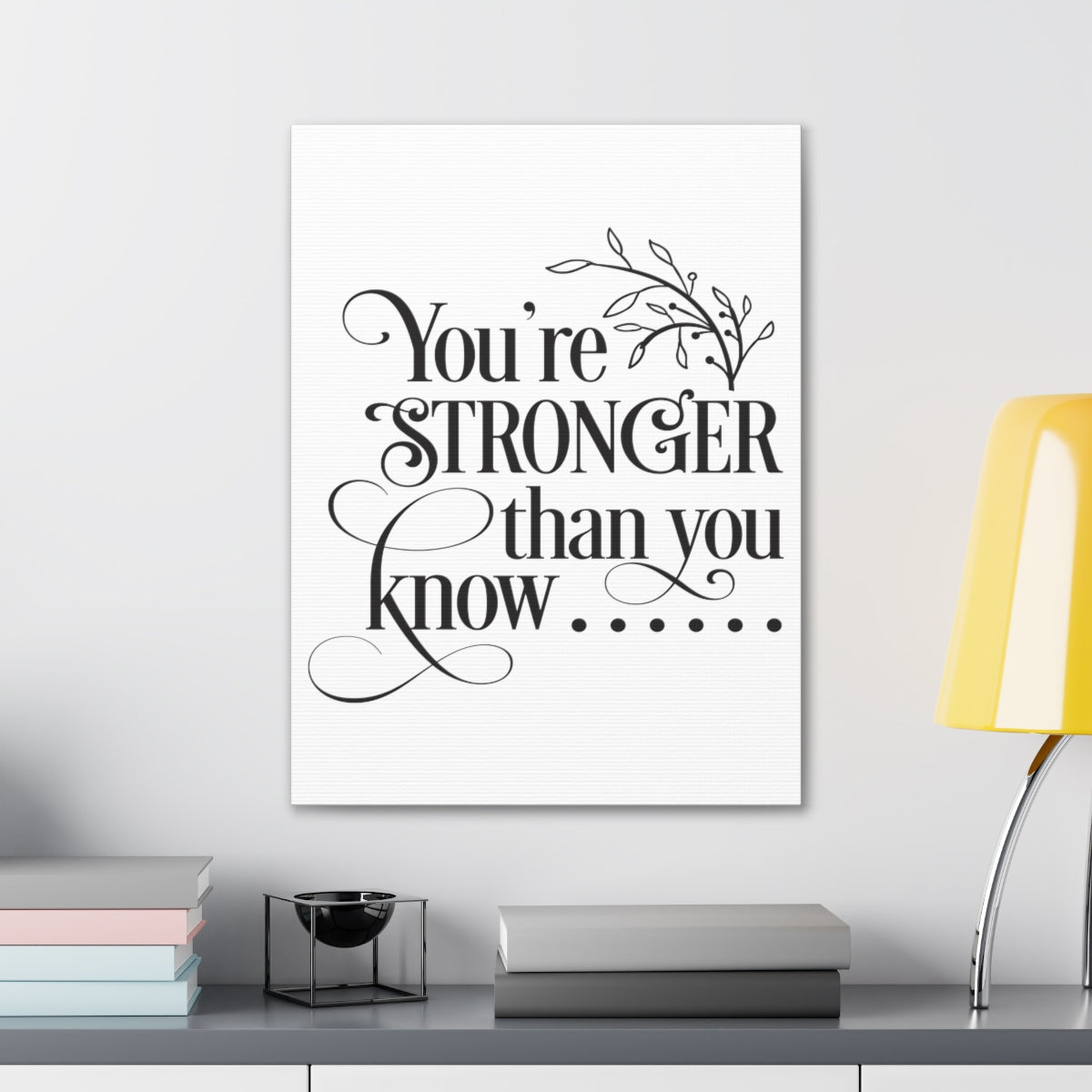 Scripture Walls You're Stronger Than Isaiah 40:31 Christian Wall Art Print Ready to Hang Unframed-Express Your Love Gifts