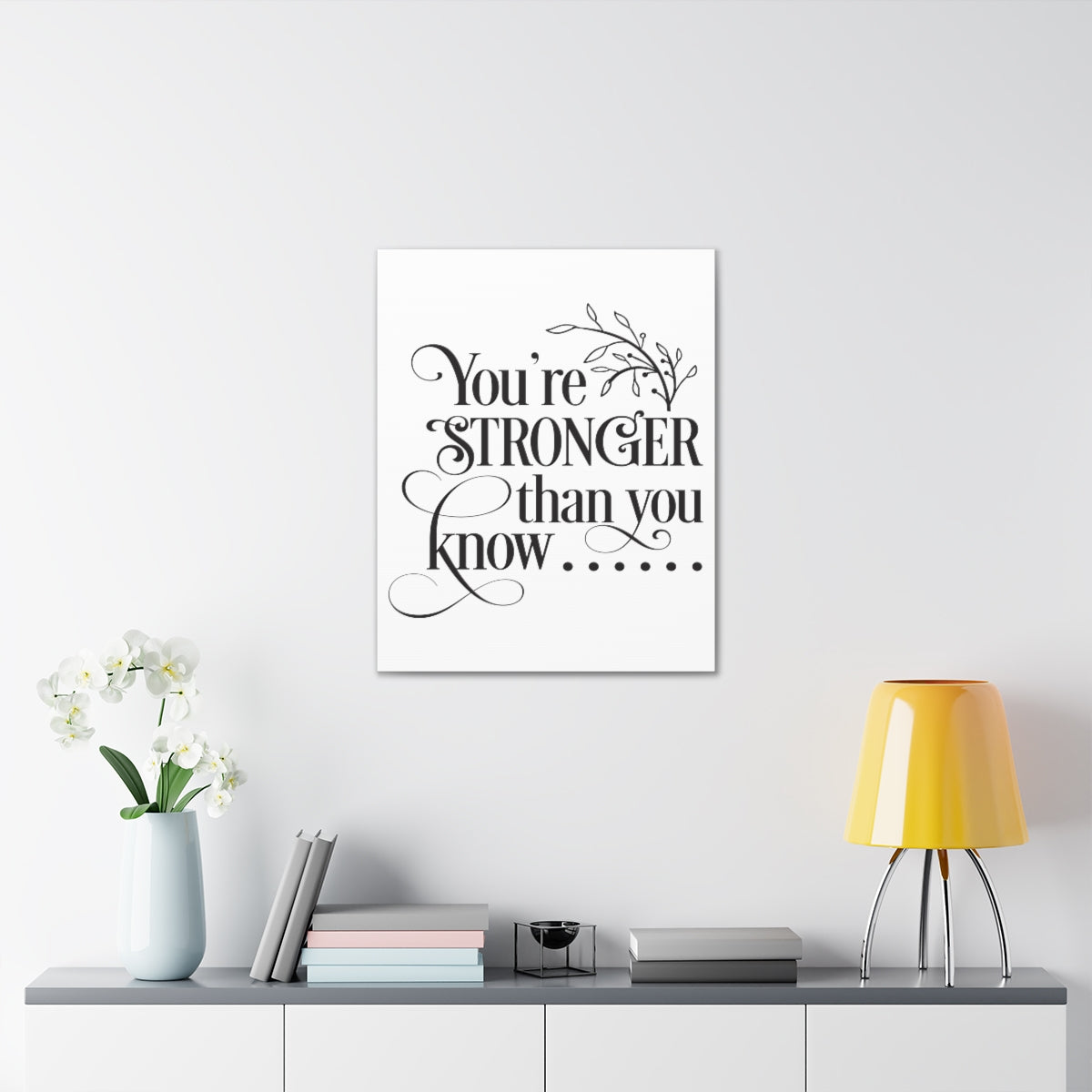 Scripture Walls You're Stronger Than Isaiah 40:31 Christian Wall Art Print Ready to Hang Unframed-Express Your Love Gifts
