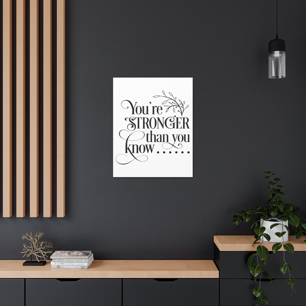 Scripture Walls You're Stronger Than Isaiah 40:31 Christian Wall Art Print Ready to Hang Unframed-Express Your Love Gifts