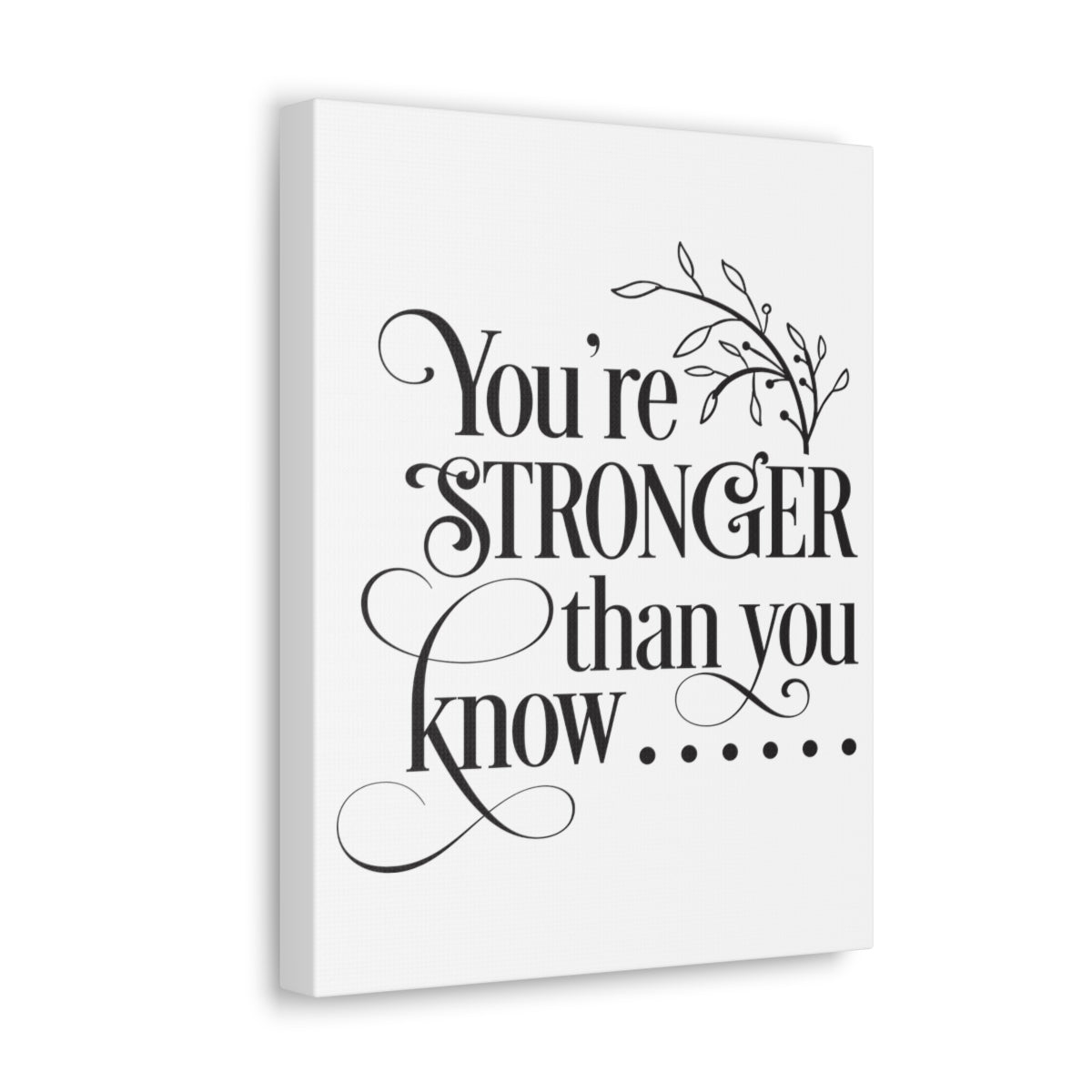 Scripture Walls You're Stronger Than Isaiah 40:31 Christian Wall Art Print Ready to Hang Unframed-Express Your Love Gifts