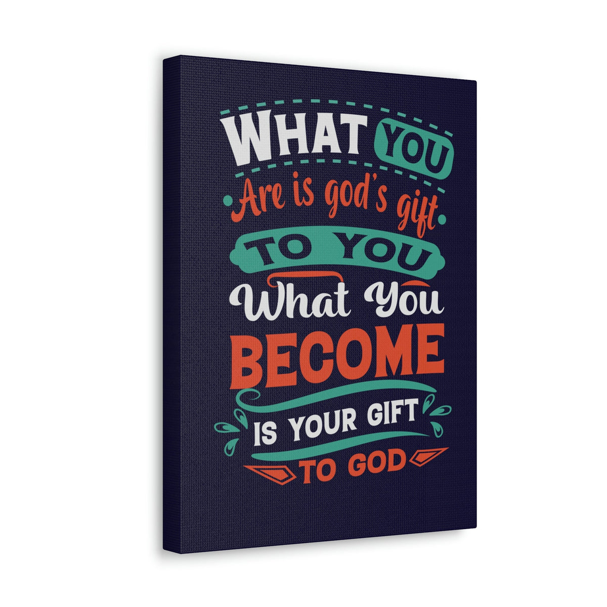 Scripture Walls Your Gift To God 1 Peter 4:10 Blue Christian Wall Art Bible Verse Print Ready to Hang Unframed-Express Your Love Gifts