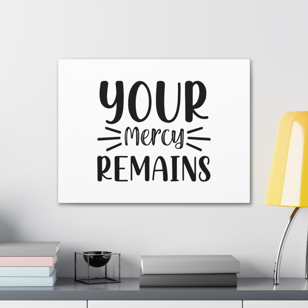 Scripture Walls Your Mercy Remains James 2:13 Christian Wall Art Bible Verse Print Ready to Hang Unframed-Express Your Love Gifts