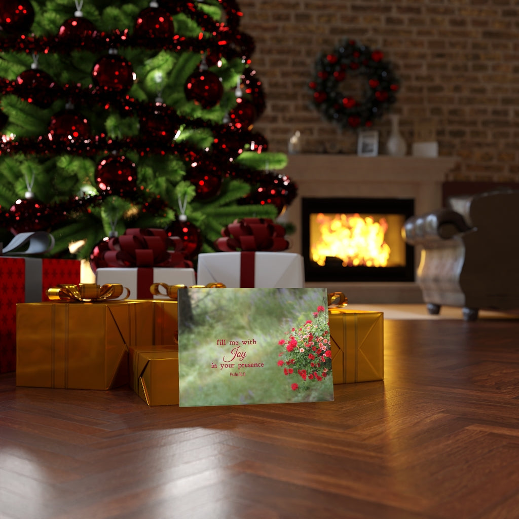 Scripture Walls Your Presence Psalm 16:11 Bible Verse Canvas Christian Wall Art Ready to Hang Unframed-Express Your Love Gifts