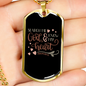 Search Me God Christian Necklace Stainless Steel or 18k Gold Dog Tag 24" Chain-Express Your Love Gifts
