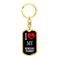 Senegal Parrot Bird Lover Keyring Keychain Stainless Steel or 18k Gold-Express Your Love Gifts