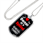 Senegal Parrot Bird Necklace Stainless Steel or 18k Gold Dog Tag 24" Chain-Express Your Love Gifts