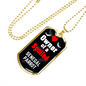 Senegal Parrot Bird Necklace Stainless Steel or 18k Gold Dog Tag 24" Chain-Express Your Love Gifts