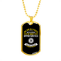Series Of Opportunities Christian Necklace Stainless Steel or 18k Gold Dog Tag 24" Chain-Express Your Love Gifts