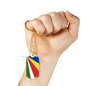 Seychelles Flag Necklace Stainless Steel or 18k Gold Dog Tag 24" Chain-Express Your Love Gifts
