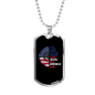 She's a Good Girl Christian Necklace Stainless Steel or 18k Gold Dog Tag 24" Chain-Express Your Love Gifts