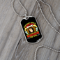Shelter Dog Necklace Stainless Steel or 18k Gold Dog Tag 24" Chain-Express Your Love Gifts