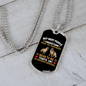 Shepherds Understand Necklace Stainless Steel or 18k Gold Dog Tag 24" Chain-Express Your Love Gifts