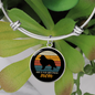 Shetland Sheepdog Mom Bracelet Stainless Steel or 18k Gold Circle Bangle-Express Your Love Gifts