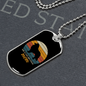 Shetland Sheepdog Mom Necklace Stainless Steel or 18k Gold Dog Tag 24" Chain-Express Your Love Gifts