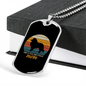 Shetland Sheepdog Mom Necklace Stainless Steel or 18k Gold Dog Tag 24" Chain-Express Your Love Gifts