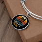 Shiba Inu Mom Bracelet Stainless Steel or 18k Gold Circle Bangle-Express Your Love Gifts