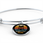Shiba Inu Mom Bracelet Stainless Steel or 18k Gold Circle Bangle-Express Your Love Gifts