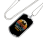 Shiba Inu Mom Necklace Stainless Steel or 18k Gold Dog Tag 24" Chain-Express Your Love Gifts