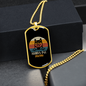 Shiba Inu Mom Necklace Stainless Steel or 18k Gold Dog Tag 24" Chain-Express Your Love Gifts