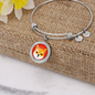Shiba Inu (SHIB) Bracelet Stainless Steel or 18k Gold Circle Bangle-Express Your Love Gifts