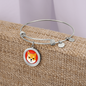 Shiba Inu (SHIB) Bracelet Stainless Steel or 18k Gold Circle Bangle-Express Your Love Gifts