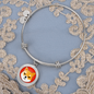 Shiba Inu (SHIB) Bracelet Stainless Steel or 18k Gold Circle Bangle-Express Your Love Gifts
