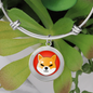 Shiba Inu (SHIB) Bracelet Stainless Steel or 18k Gold Circle Bangle-Express Your Love Gifts
