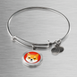 Shiba Inu (SHIB) Bracelet Stainless Steel or 18k Gold Circle Bangle-Express Your Love Gifts