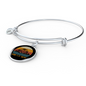 Shih Tzu Mom Bracelet Stainless Steel or 18k Gold Circle Bangle-Express Your Love Gifts