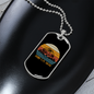Shih Tzu Mom Necklace Stainless Steel or 18k Gold Dog Tag 24" Chain-Express Your Love Gifts
