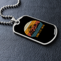 Shih Tzu Mom Necklace Stainless Steel or 18k Gold Dog Tag 24" Chain-Express Your Love Gifts
