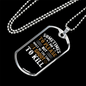 Shoot To Kill Hunting Necklace Stainless Steel or 18k Gold Dog Tag 24" Chain-Express Your Love Gifts