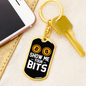 Show Me Your Bits Crypto Keychain Stainless Steel or 18k Gold Dog Tag Keyring-Express Your Love Gifts