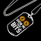 Show Me Your Bits Crypto Necklace Stainless Steel or 18k Gold Dog Tag 24" Chain-Express Your Love Gifts