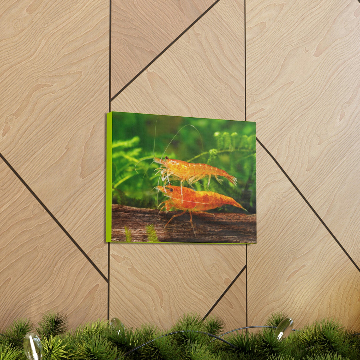 Scripture Walls Shrimp Couple Shrimp Couple Print Animal Wall Art Wildlife Canvas Prints Wall Art Ready to Hang Unframed-Express Your Love Gifts