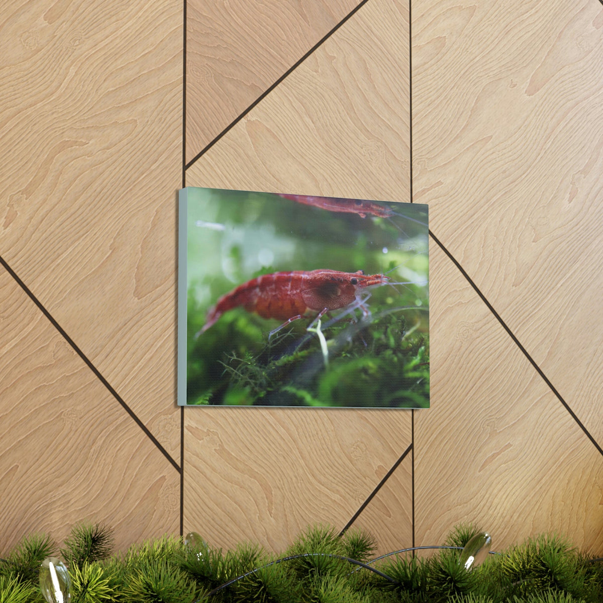 Scripture Walls Shrimp Hunting Shrimp on Hunt Print Animal Wall Art Wildlife Canvas Prints Wall Art Ready to Hang Unframed-Express Your Love Gifts