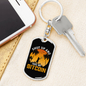 Shut Up and Take My Bitcoin Crypto Keychain Stainless Steel or 18k Gold Dog Tag Keyring-Express Your Love Gifts