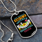 Siberian Huskie Mom Necklace Stainless Steel or 18k Gold Dog Tag 24" Chain-Express Your Love Gifts