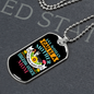 Siberian Huskie Mom Necklace Stainless Steel or 18k Gold Dog Tag 24" Chain-Express Your Love Gifts