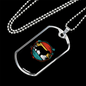Siberian Husky Necklace Stainless Steel or 18k Gold Dog Tag 24" Chain-Express Your Love Gifts