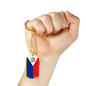 Sint Maarten Flag Necklace Stainless Steel or 18k Gold Dog Tag 24" Chain-Express Your Love Gifts