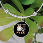 Sip Coffee And Pet Cat Bracelet Stainless Steel or 18k Gold Circle Bangle-Express Your Love Gifts