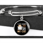 Sip Coffee And Pet Cat Bracelet Stainless Steel or 18k Gold Circle Bangle-Express Your Love Gifts